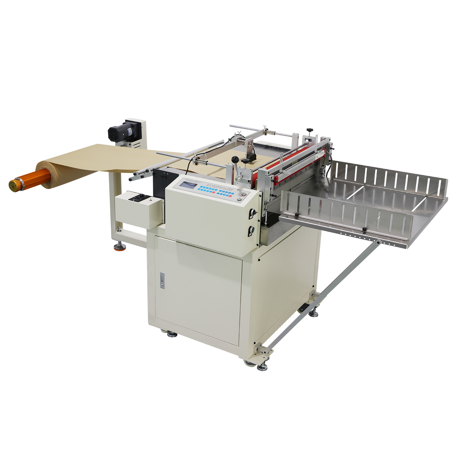 Kis automatikus adagol&oacute; tekercs lapra v&aacute;g&oacute; transzfter filmhez