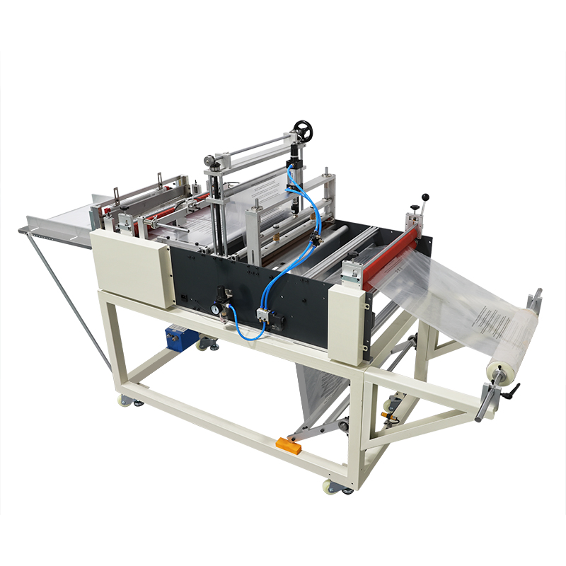 Mesin Pemotong Kantong Plastik Pemotong Dingin Penyegelan Panas 500mm