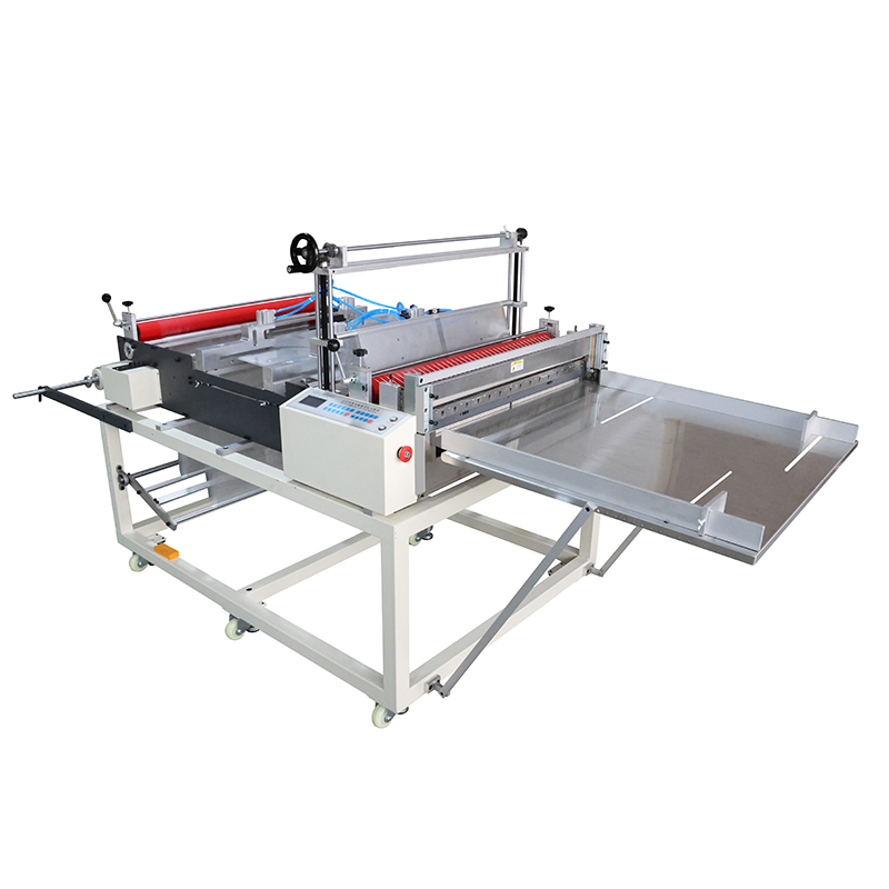 Perforasi Pneumatik PVC/PET/PP Film/Kain Non-woven Roll Ke Lembar Lubang Mesin Pemotong Punching