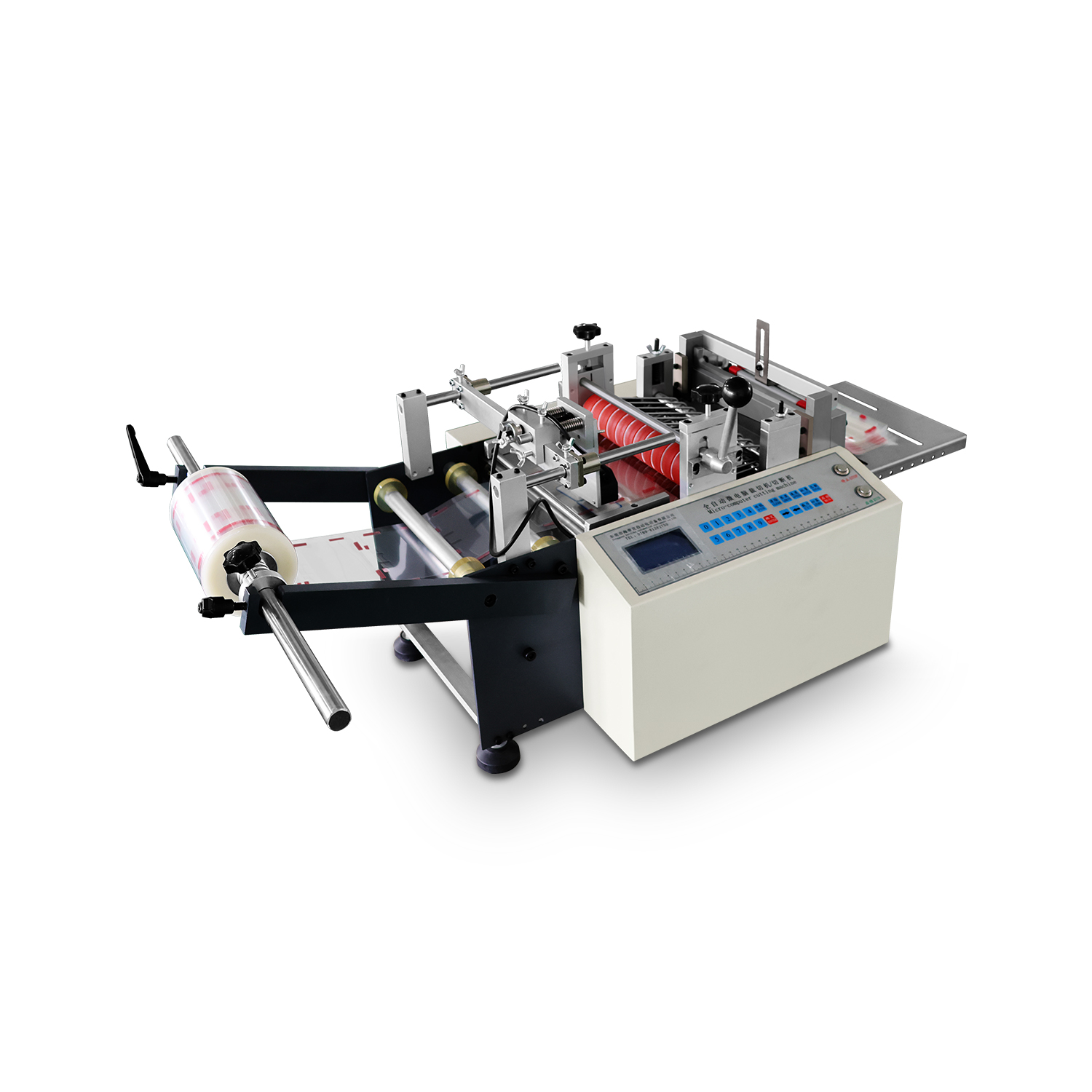 Rollo de pel&iacute;cula de PET/PP/PVC de mesa de 200 mm para cortador de hojas con sensor de marca de ojo